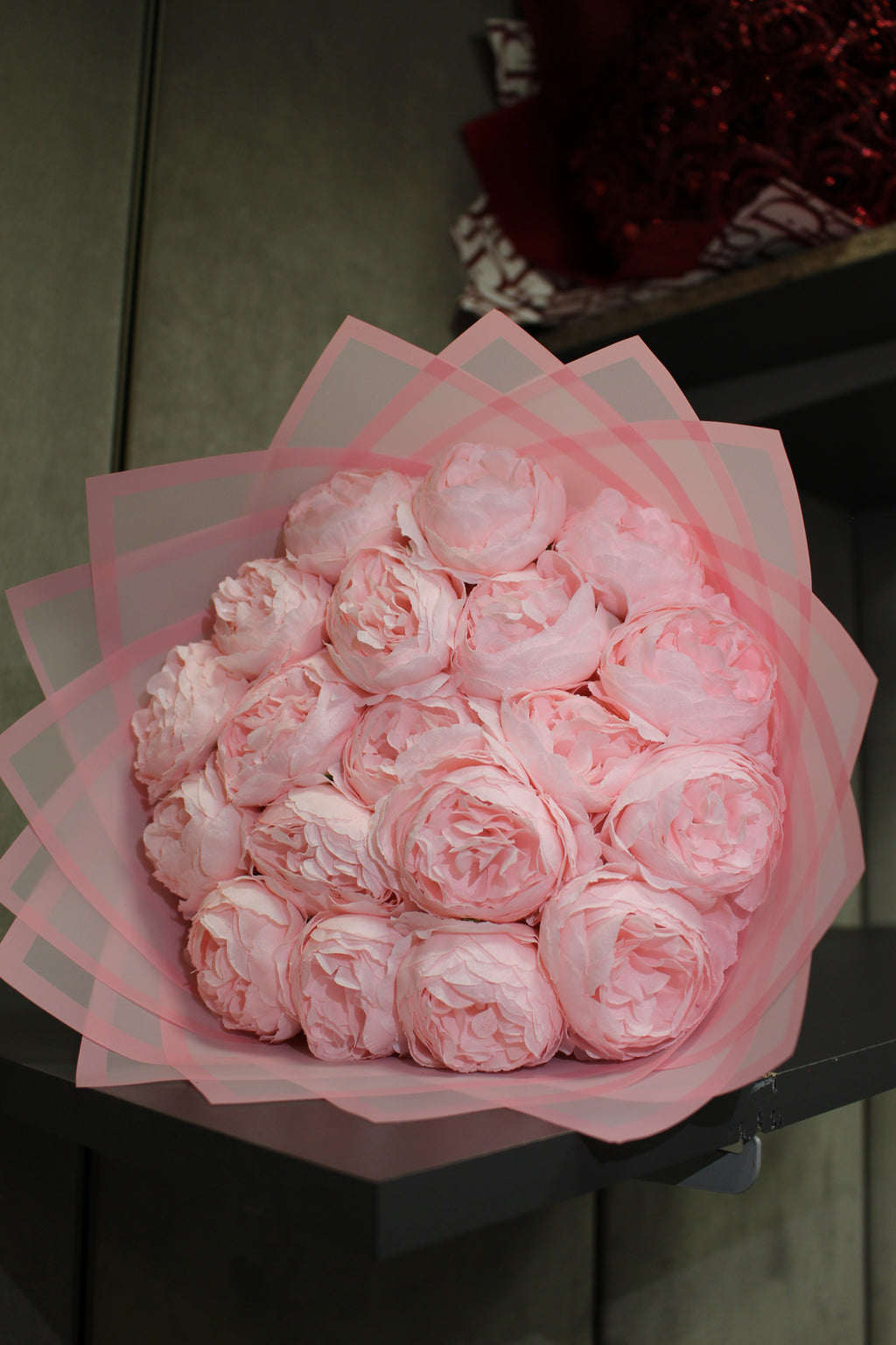 Pfingstrosen Bouquet Rosa