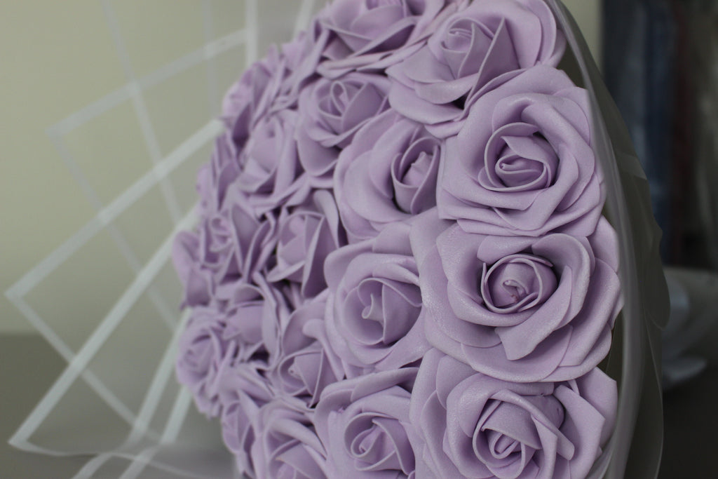 Lila - Rosen Bouquet
