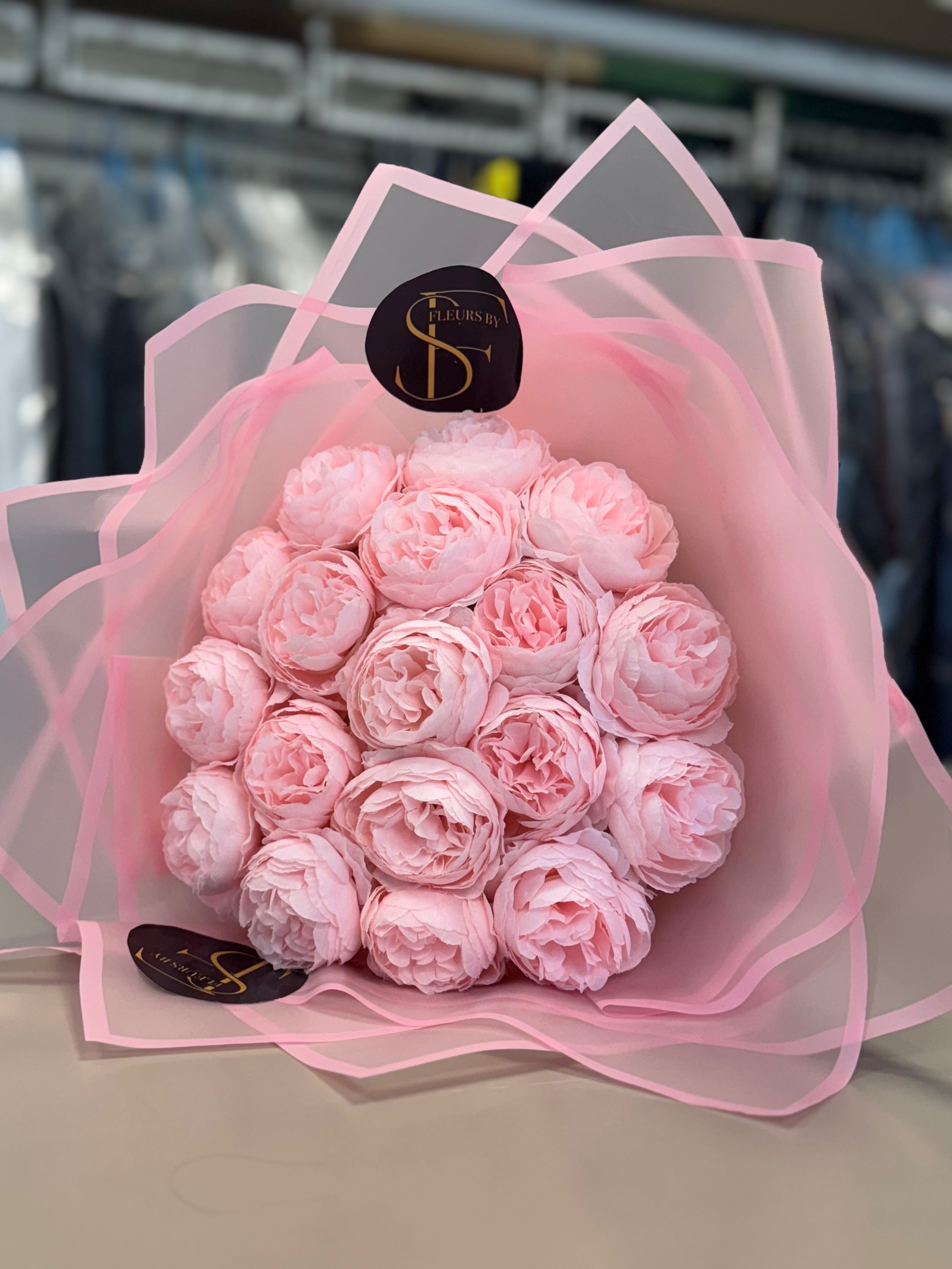 Pfingstrosen Bouquet Rosa