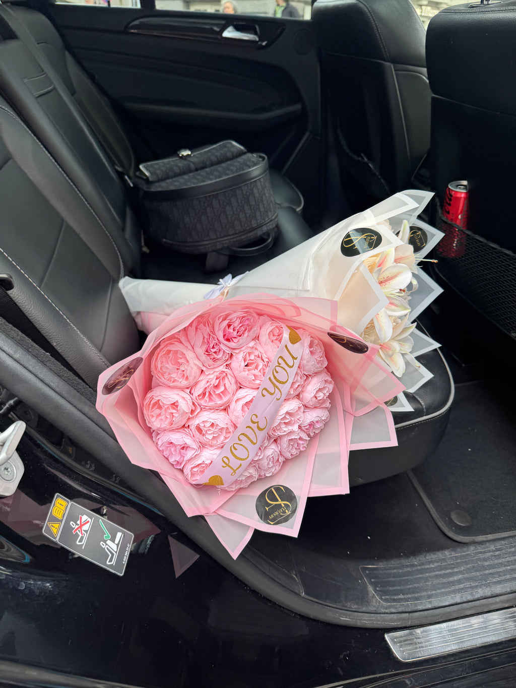 Pfingstrosen Bouquet Rosa